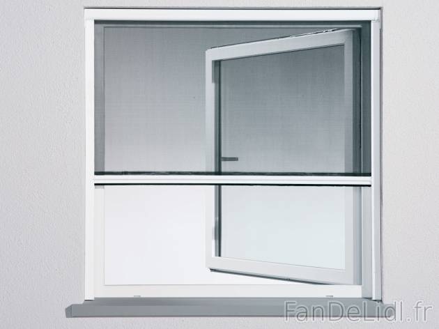 Moustiquaire de fenêtre , le prix 16.99 €  
-  Résiste aux UV