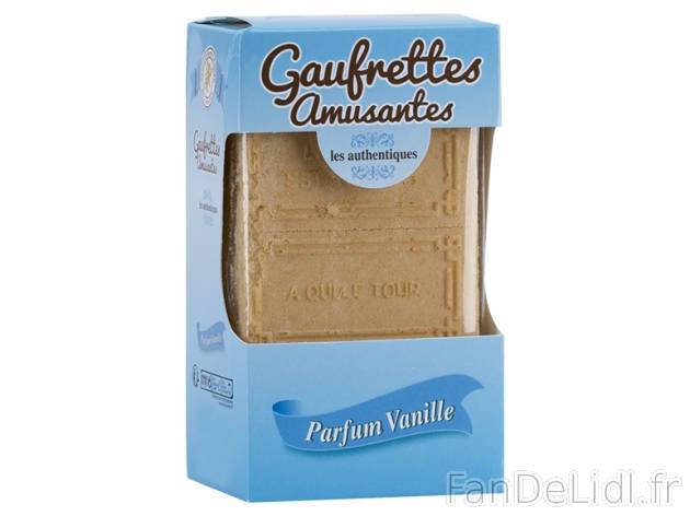 Gaufrettes Amusantes , prezzo 1.79 € per 175 g, 1 kg = 10,23 € EUR. 
- Saveurs ...