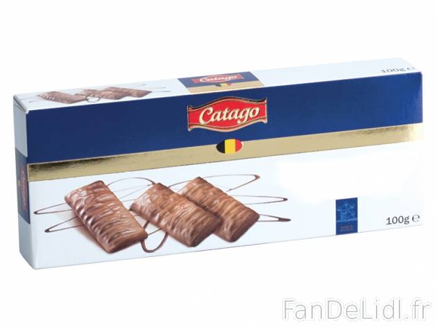 Biscuits cannelle-chocolat ou au gingembre , prezzo 1.49 € per 100 g, 1 kg = 14,90 ...