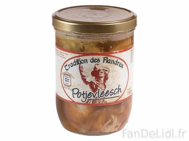 Plat traditionnel , prezzo 8,98 € per Soit le lot de 2 x 750/760 g au choix, 1 ...