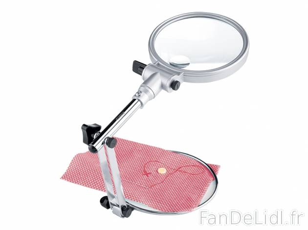 Loupe de table , prezzo 5.99 € per L\&#039;unité 
- Lentille bifocale avec ...