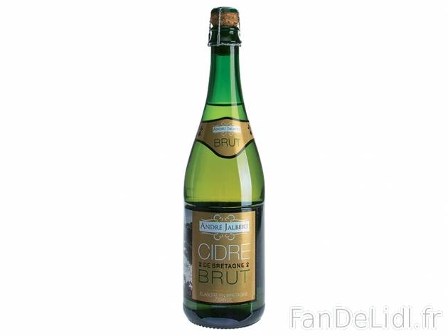 Cidre de Bretagne doux ou brut IGP , prezzo 1.49 € per 75 cl au choix, 1 L = 1,99 ...