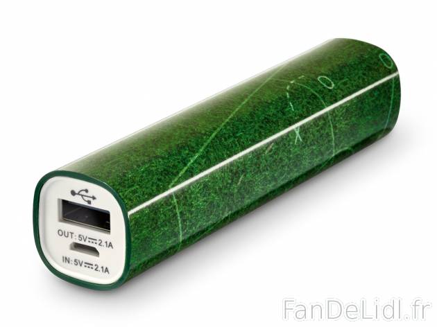 Batterie externe Powerbank , le prix 6.99 € 
- Câble de recharge USB inclus
- ...
