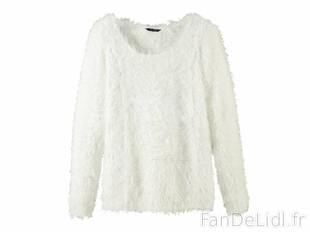 Pull doux , prezzo 9.99 € per L\&#039;unité au choix 
- Ex. 76 % polyamide ...