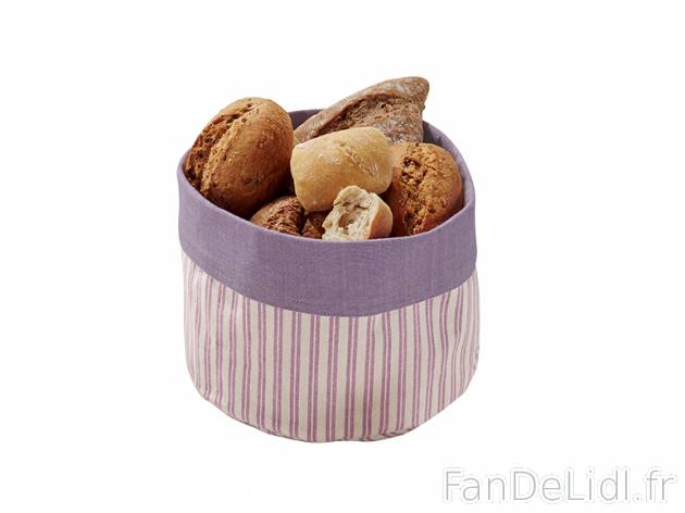 Corbeille à pain en textile , prezzo 3.99 € per L\&#039;unité au choix 
- ...