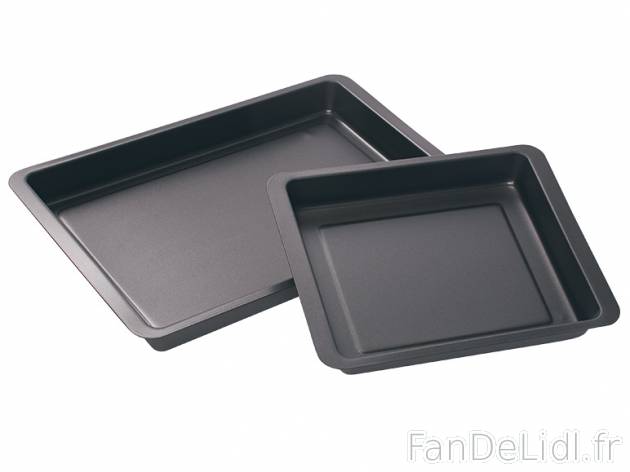 2 plats à four , prezzo 4.99 € per Le set au choix 
- Plats à tarte Ø env. ...