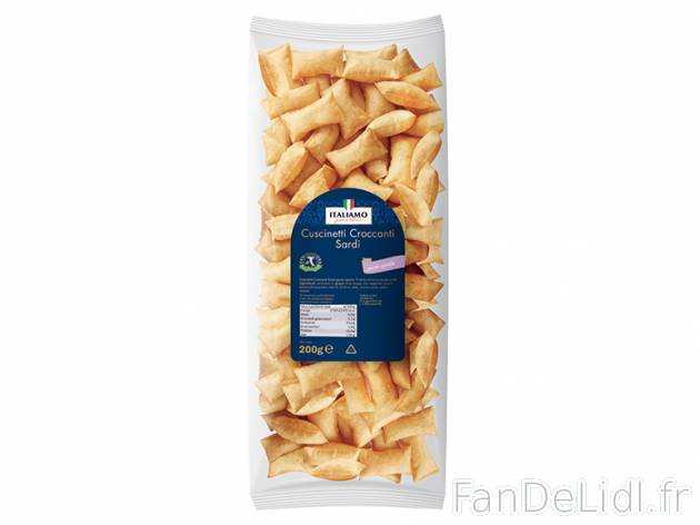 Biscuits salés sardes , prezzo 1.59 € per 200 g au choix, 1 kg = 7,95 € EUR. ...