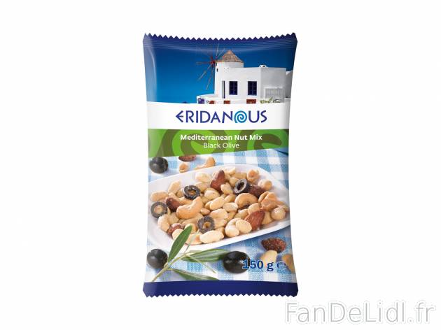 Mélange de cacahuètes1 , le prix 1.99 € 
- Au choix : olives ou morceaux de ...