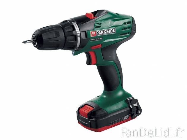 Perceuse-visseuse sans fil , prezzo 59.99 € per L\&#039;unité 
- 20 V 
- ...