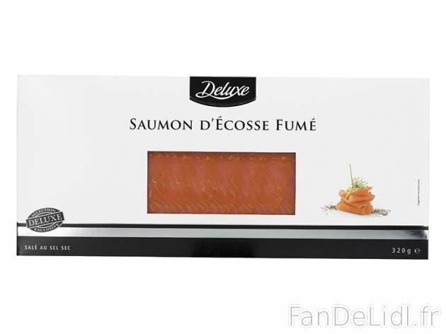 Saumon d\&#039;Ecosse fumé , prezzo 7.49 € per 320 g, 1 kg = 23,41 € EUR. ...