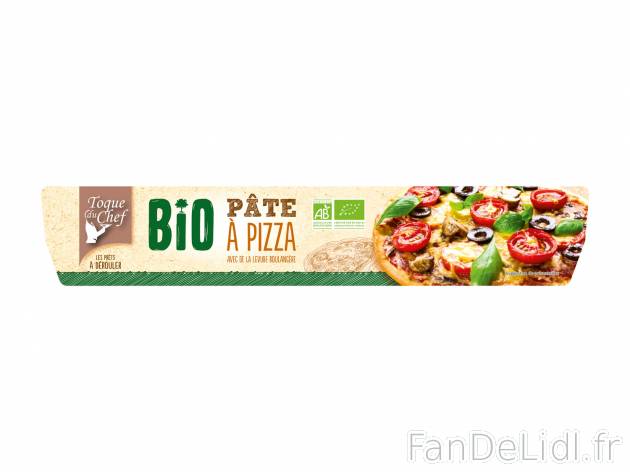 Pâte à pizza Bio1 , le prix 1.29 &#8364;