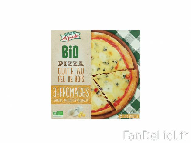 Pizza Bio 3 fromages1 , le prix 2.39 &#8364;