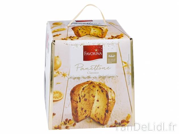 Panettone , prezzo 3.79 € per La pièce de 1 kg 
- Spécialité italienne aux ...