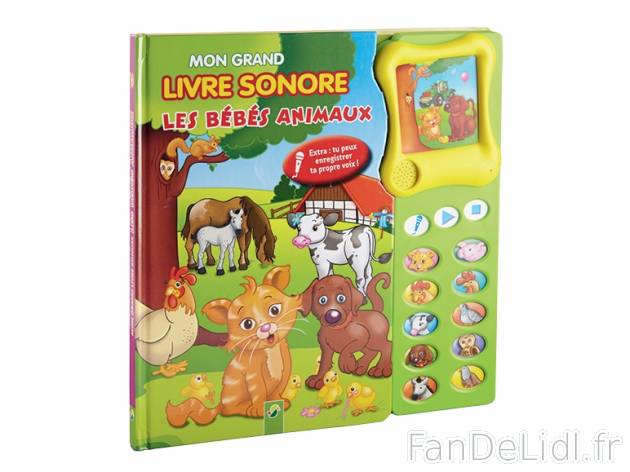 Livre sonore avec fonction enregistrement , prezzo 7.99 &#8364; per Le titre ...