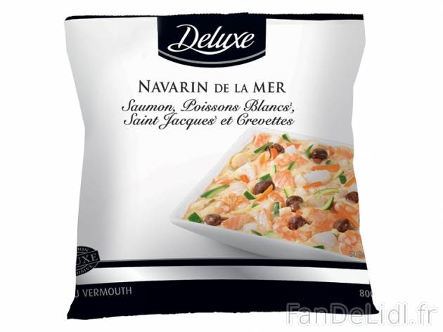 Navarin de la mer , prezzo 6.99 € per 800 g, 1 kg = 8,74 € EUR. 
- Inédit ...