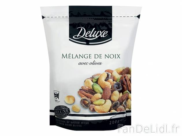 Mélange de noix , prezzo 2.99 € per 200 g au choix, 1 kg = 14,95 € EUR. 
- ...