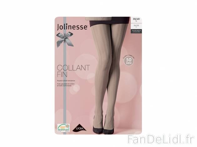 Collant fin ou legging , prezzo 2.99 € per L&apos;unité au choix 
- Ex. ...