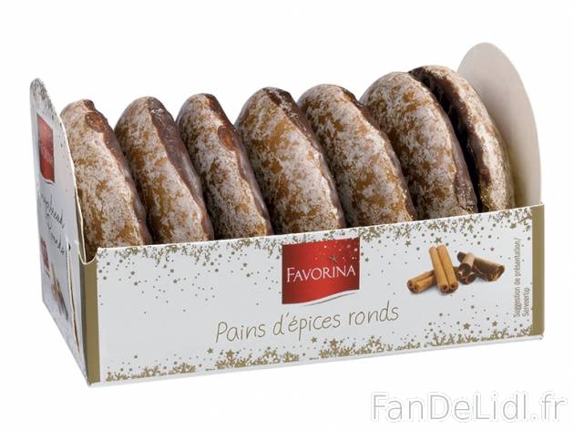 Pains d&apos;épices ronds , prezzo 0.99 € per 200 g, 1 kg = 4,95 € EUR. ...