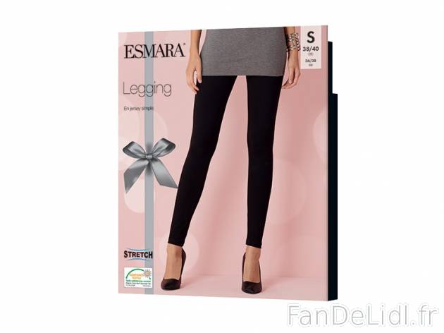 Legging , prezzo 4.99 € per L&apos;unité au choix 
- Ex. : 95 % coton, 5 ...