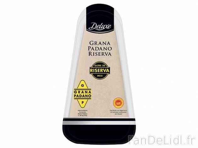 Grana Padano Riserva DOP , prezzo 2.79 € per 200 g, 1 kg = 13,95 € EUR. 
- ...