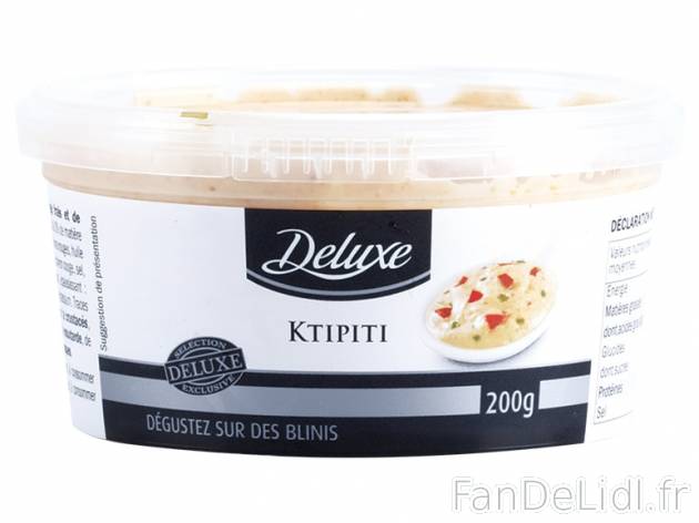 Ktipiti , prezzo 1.29 &#8364; per 200 g, 1 kg = 6,45 € EUR. 
- Sp&eacute;cialit&eacute; ...