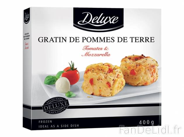 Gratin de pommes de terre tomates et mozzarella , prezzo 2.49 &#8364; per 400 ...