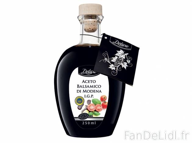 Vinaigre balsamique de Modène IGP , prezzo 2.89 &#8364; per 250 ml, 1 L = 11,56 ...