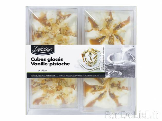 4 cubes glacés , prezzo 3.99 &#8364; per 400 g au choix, 1 kg = 9,98 € EUR. ...