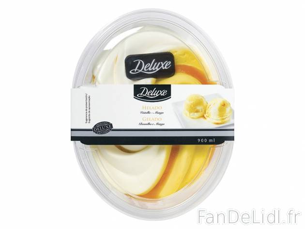 Crème glacée , prezzo 2.59 &#8364; per 650 g au choix, 1 kg = 3,98 € EUR. ...