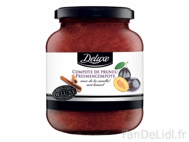 Compote premium à la cannelle , prezzo 0.99 &#8364; per 370 g au choix, 1 kg ...