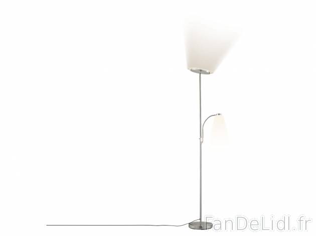 Lampadaire vasque à LED , le prix 39.99 € 
- 1 600 lm/ 300 lm
- 17 W/3,6 W
- ...