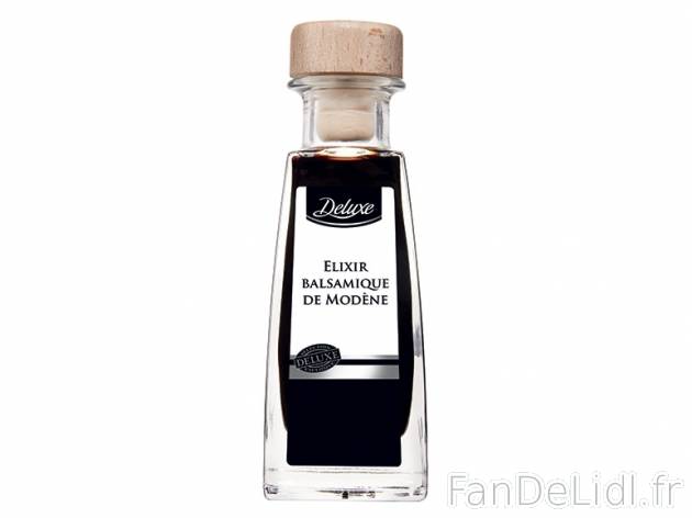 Elixir balsamique de Modène IGP , prezzo 2.69 € per 100 ml, 1 L = 26,90 € EUR. ...