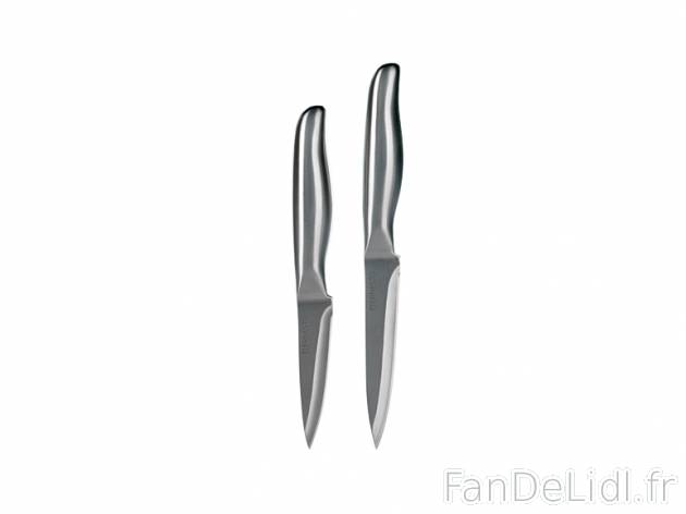 Couteau(x) en acier inox , prezzo 4.49 € per L&apos;unité ou le set au choix ...