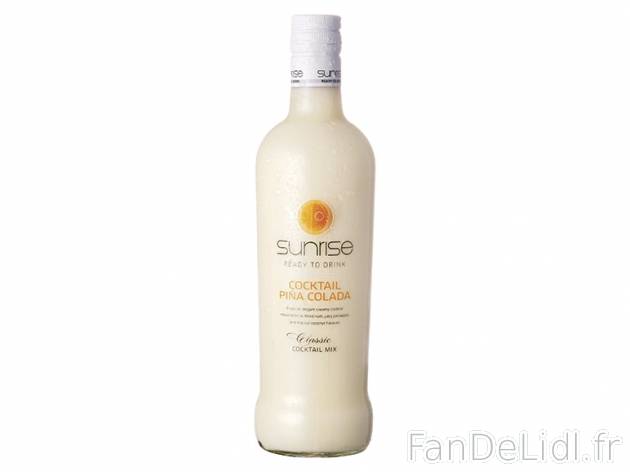 Piña colada , prezzo 4.59 € per 70 cl, 1 L = 6,56 € EUR. 
- 14,9 % Vol. 
- ...