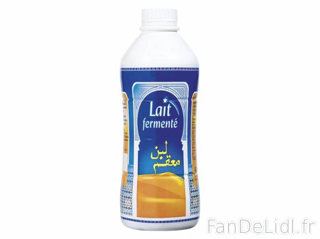 Lait fementé , prezzo 0.76 € per La bouteille de 1 L