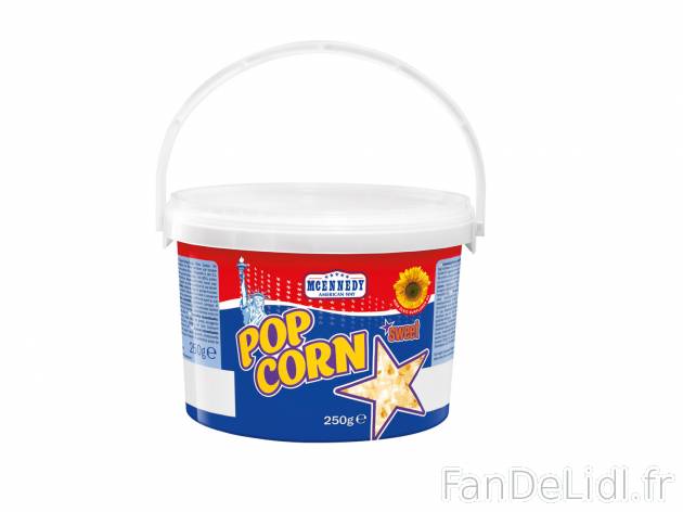 Popcorn caramélisé , le prix 1.79 €
