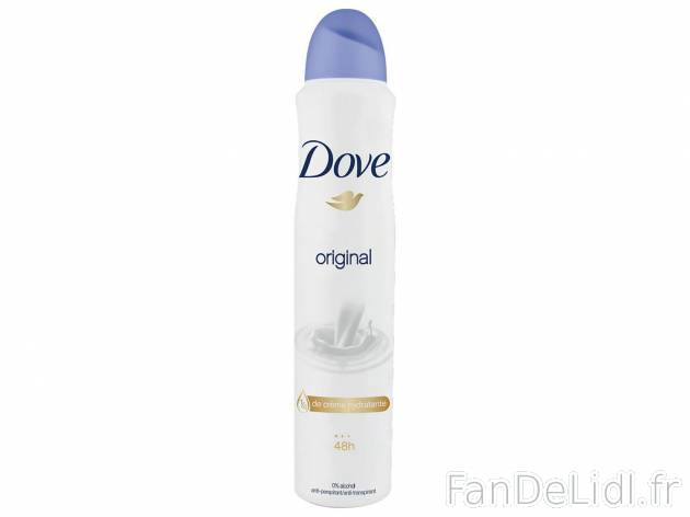 Dove déodorant classique , le prix 1.37 € 
- Le déodorant de 200 ml : 2,29 ...