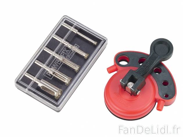Forets diamantés et guide de perçage , prezzo 6.99 € per Le set 
- Arêtes ...