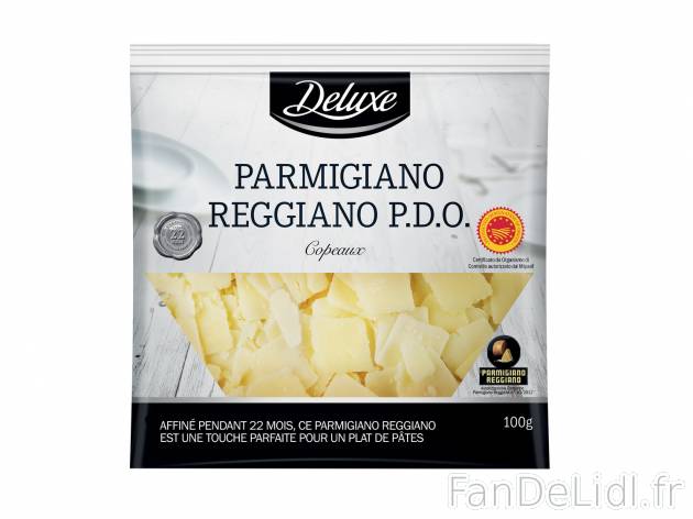 Parmigiano Reggiano DOP en vente , le prix 1.99 € 
- Affinage 22 mois
Caractéristiques

- ...