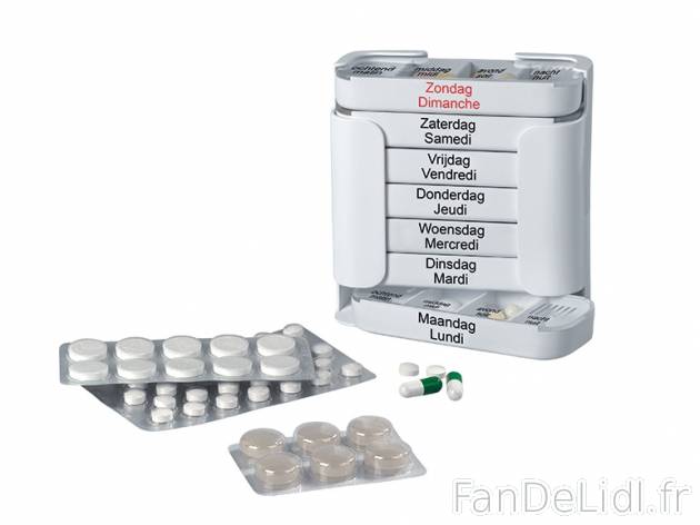 Pilulier , prezzo 2.99 € per L&apos;unité 
- Simplifie la prise de médicaments ...