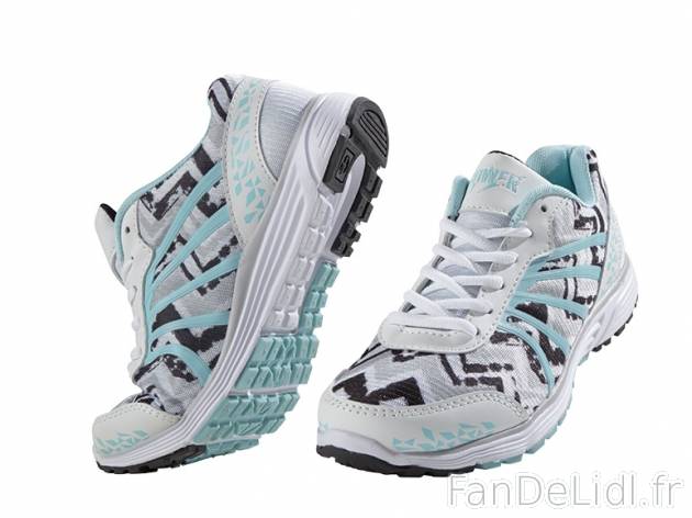 Chaussures de sport femme , prezzo 12.99 € per La paire au choix 
- Grande souplesse ...