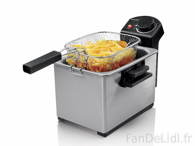 Friteuse à zone froide en acier inox , prezzo 34.99 € per L&apos;unité 
- ...