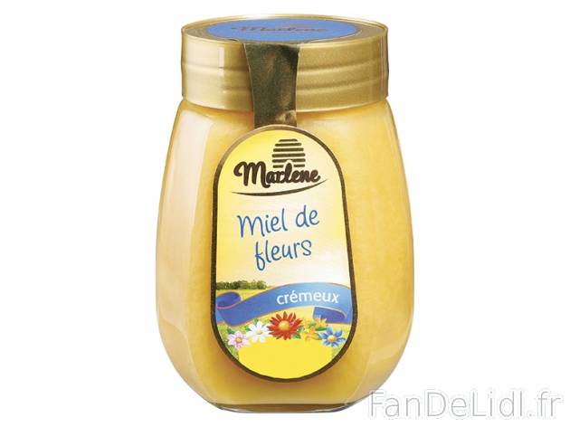 Miel crémeux , prezzo 2.99 € per 500 g, 1 kg = 5,98 € EUR. 
- Toute l&apos;année ...