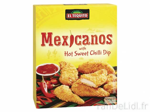 Filets de poulet à la mexicaine , prezzo 3.29 € per 500 g, 1 kg = 6,58 € EUR. ...