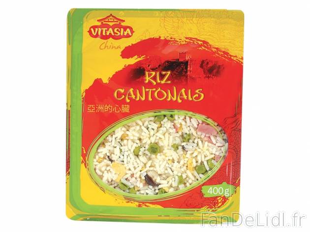 Riz cantonais , prezzo 2.49 € per 400 g, 1 kg = 6,23 € EUR.