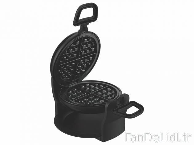 Gaufrier double , prezzo 36.99 EUR 
Gaufrier rotatif 
- 1 000 W
- Diam&egrave;tre ...