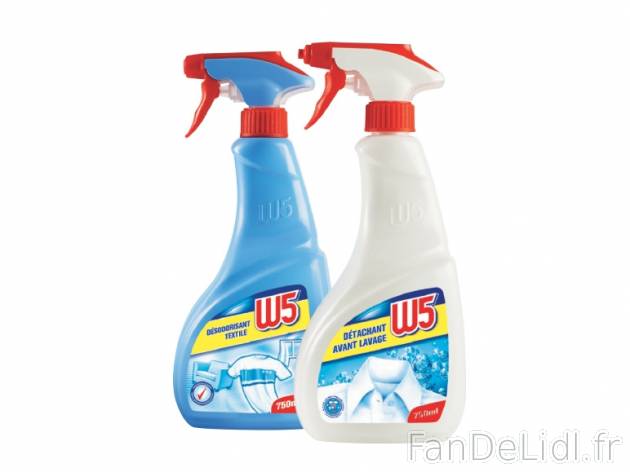 Désodorisant textile et détachant avant lavage , prezzo 1.99 € per 750 ml, 1 ...