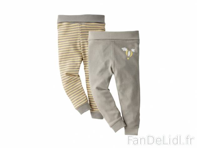 2 pantalons molletonnés bébé , prezzo 4.49 € per Le lot au choix 
- Ex. dessus ...