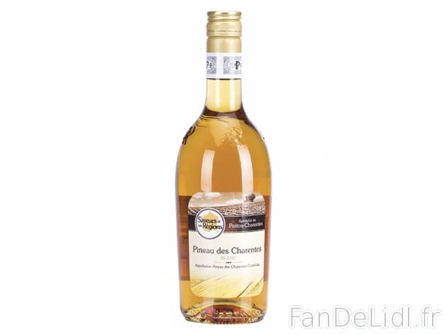 Pineau des Charentes Blanc AOC , prezzo 6.99 € per 75 cl, 1 L = 9,32 € EUR. ...