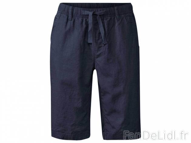 Short en lin chez Lidl , prezzo 7.99 EUR 
Short en lin 12 
- Du 36 au 40 selon ...